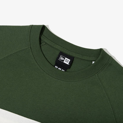 New York Yankees MLB Color Block Dark Green Long Sleeve T-Shirt