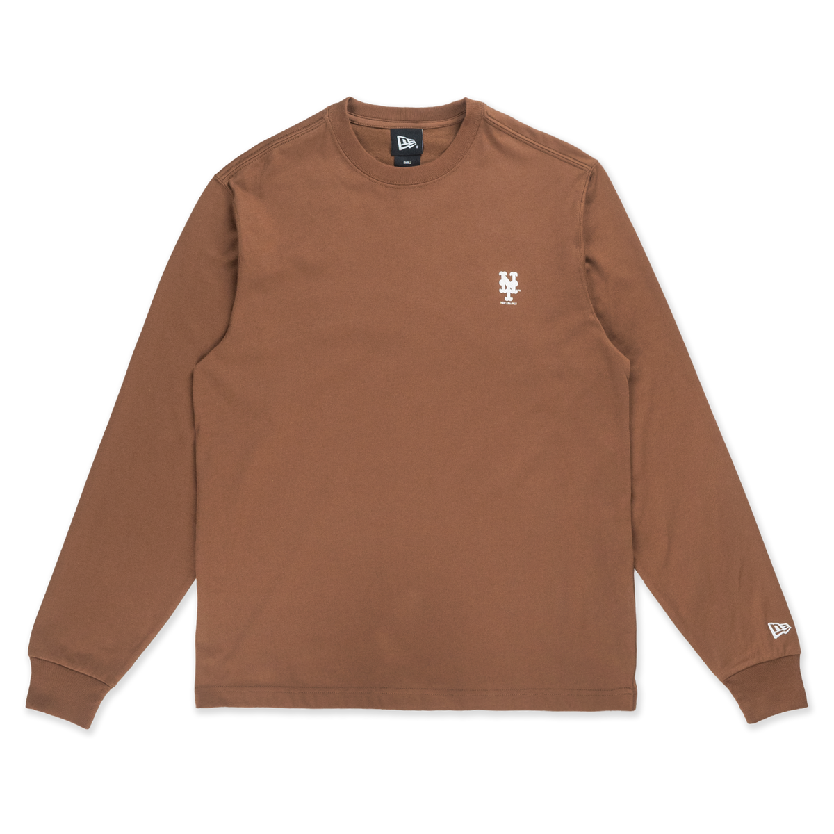 New York Mets Timeless Minimal Toffee Long Sleeve T-Shirt