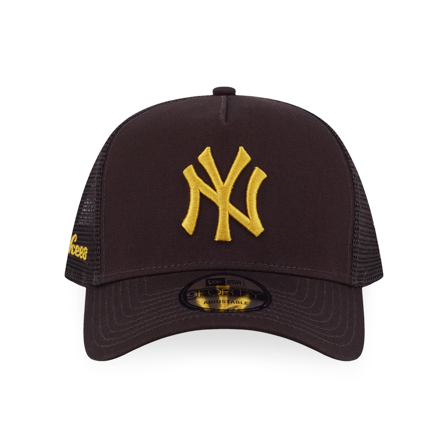 9FORTY A-Frame Trucker New York Yankees Color Era Chocolate Snapback