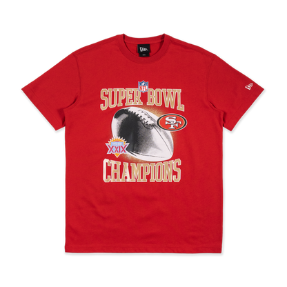 San Francisco 49Ers Hall Of NFL Champions Scarlet Short Sleeve T-Shirt