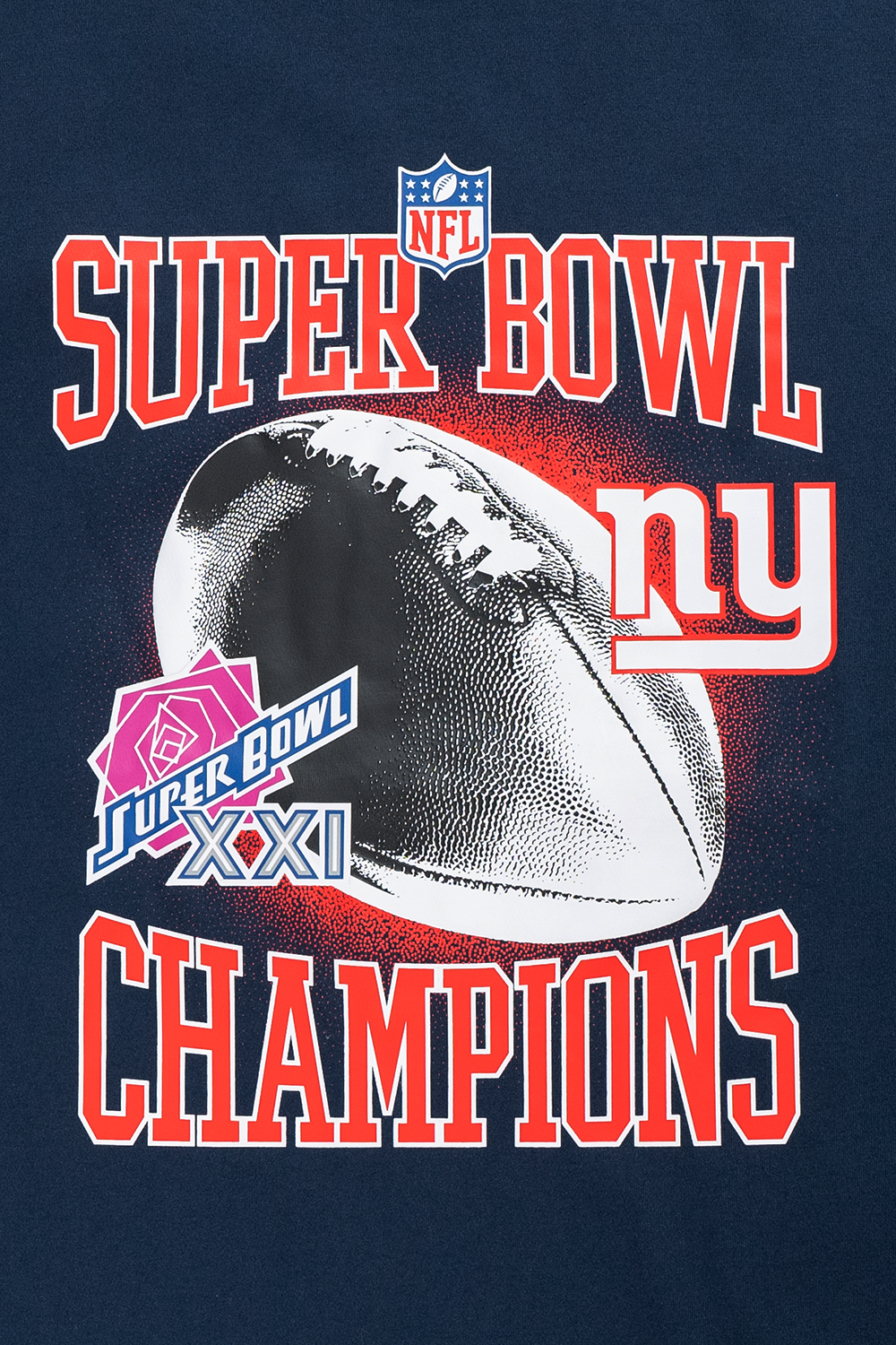 New York Giants NFL Hall Of Champions Oceanside Blue Short Sleeve T-Shirt
