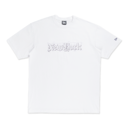 New Era ODE To NY White Oversized Short Sleeve T-Shirt