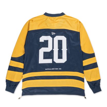 New Era Street Dangle Oceanside Blue Long Sleeve Jersey