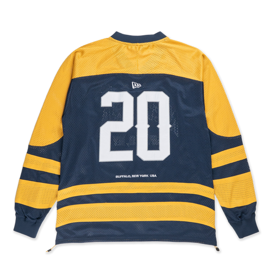 New Era Street Dangle Oceanside Blue Long Sleeve Jersey