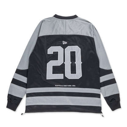 New Era Street Dangle Black Long Sleeve Jersey