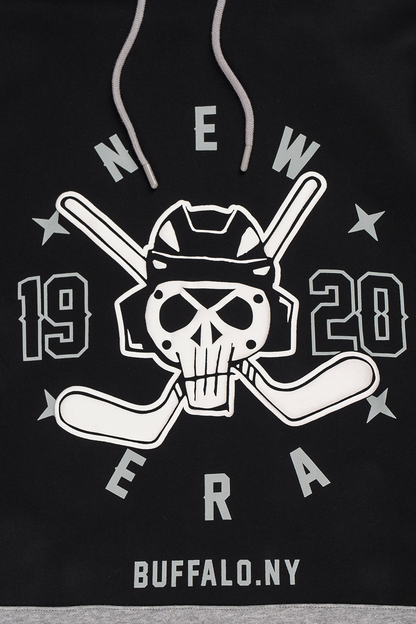 New Era Street Dangle Black Long Hoodie