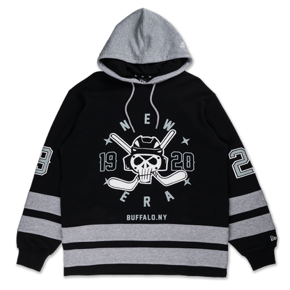 New Era Street Dangle Black Long Hoodie