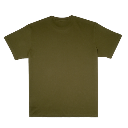 Basic Cool Era Forest Green Short Sleeve T-Shirt