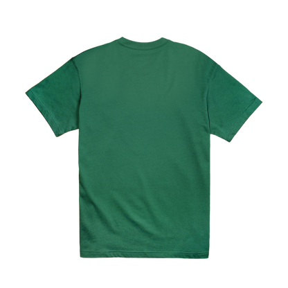 Basic Cool Era Dark Green Short Sleeve T-Shirt
