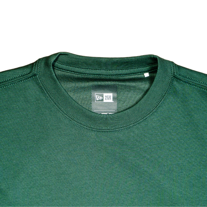 Basic Cool Era Dark Green Short Sleeve T-Shirt
