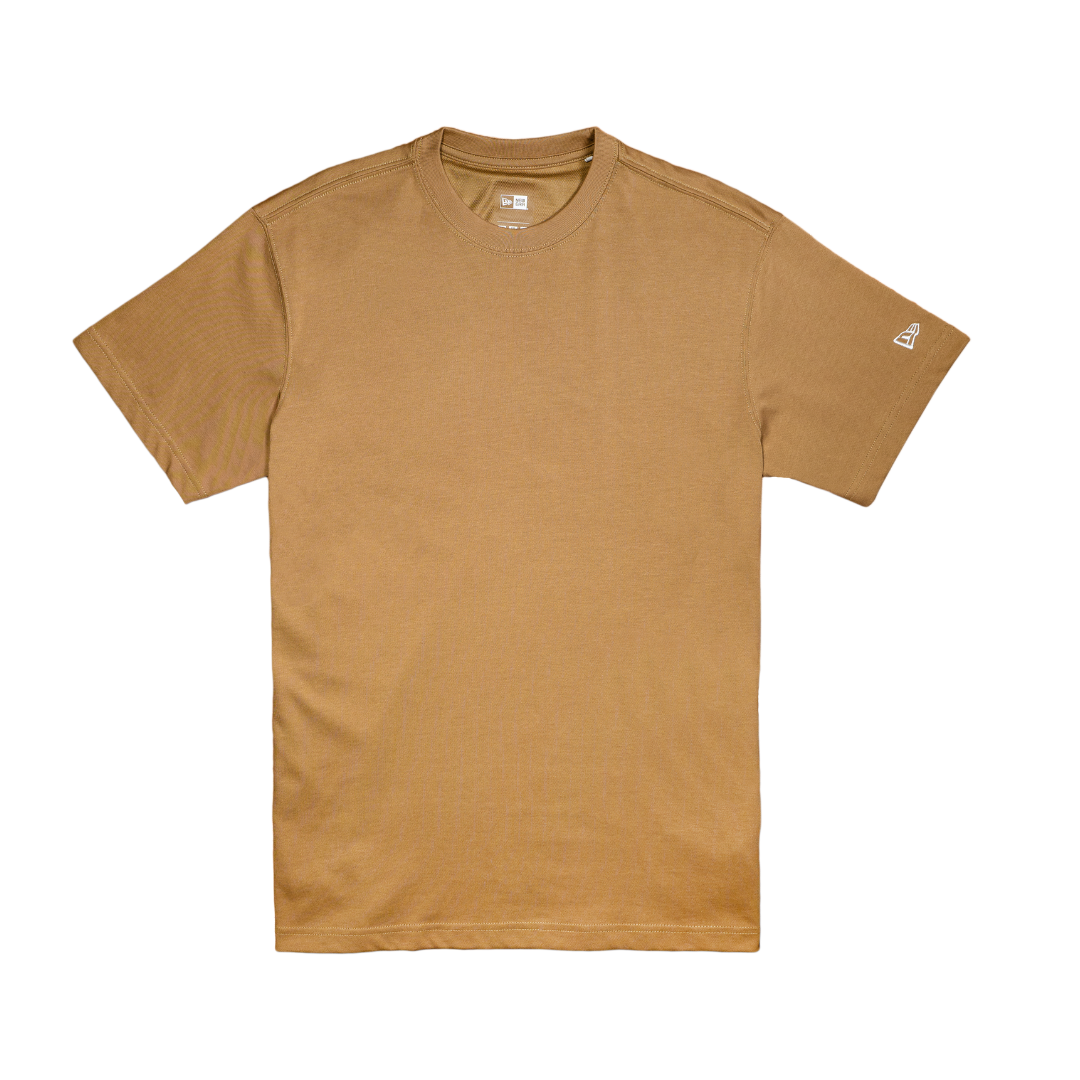 Basic Cool Era Beige Short Sleeve T-Shirt