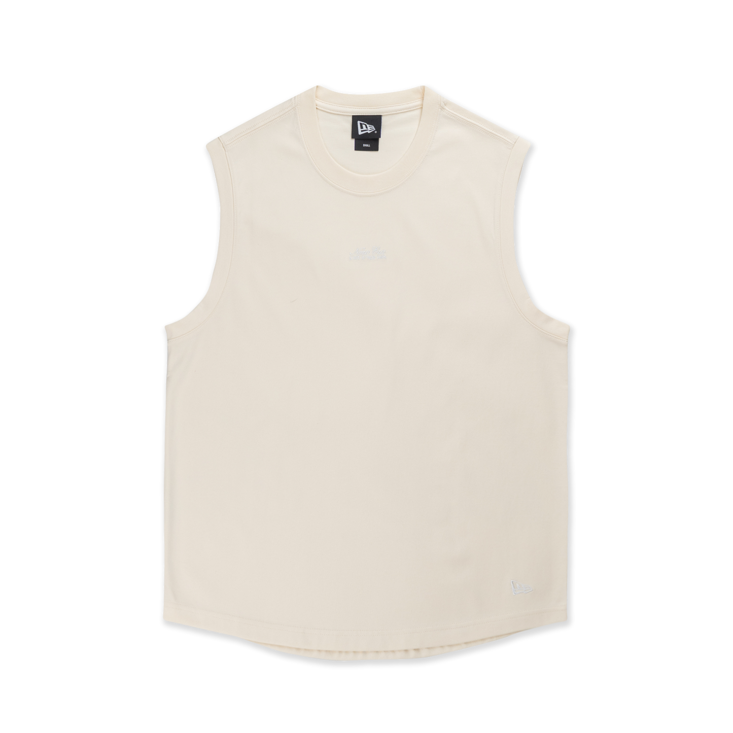 New Era Basic Chrome White Muscle Tank