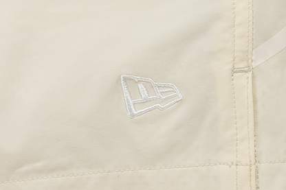 New Era Basic Chrome White Woven Shorts