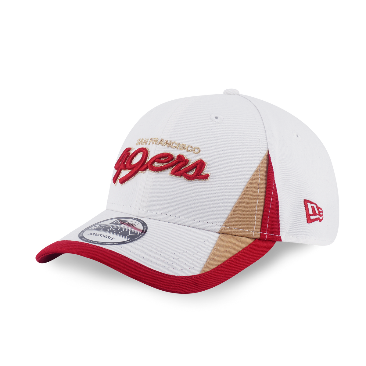 9FORTY San Francisco 49Ers NFL Super Bowl Retro White Adjustable