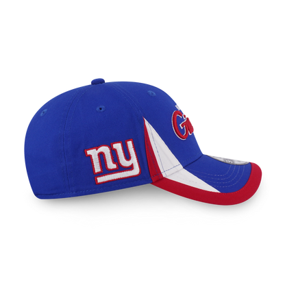9FORTY New York Giants NFL Super Bowl Retro Calming Blue Adjustable