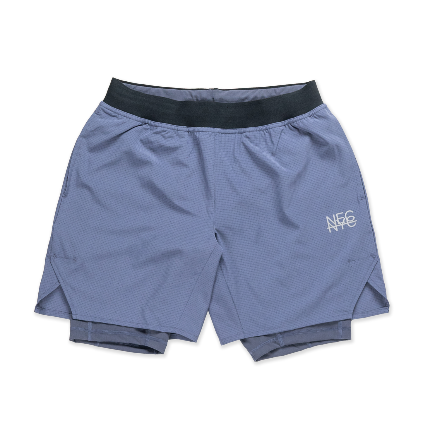 New Era City Sport Navy Layered Shorts