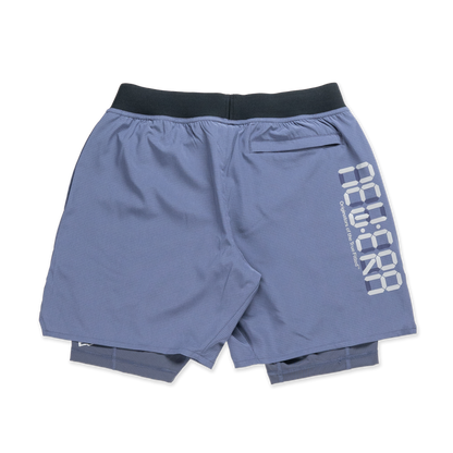 New Era City Sport Navy Layered Shorts