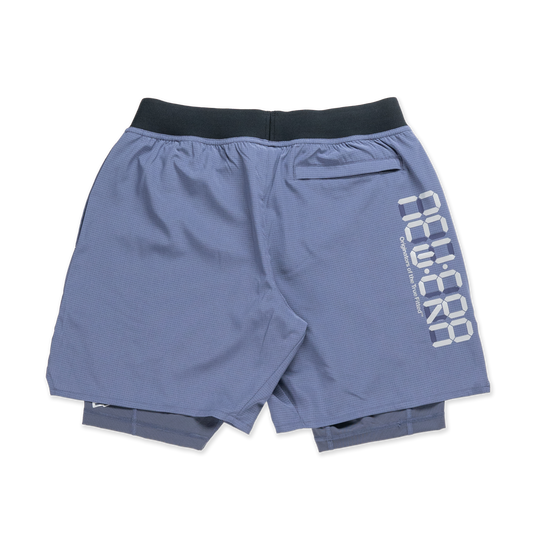 New Era City Sport Navy Layered Shorts