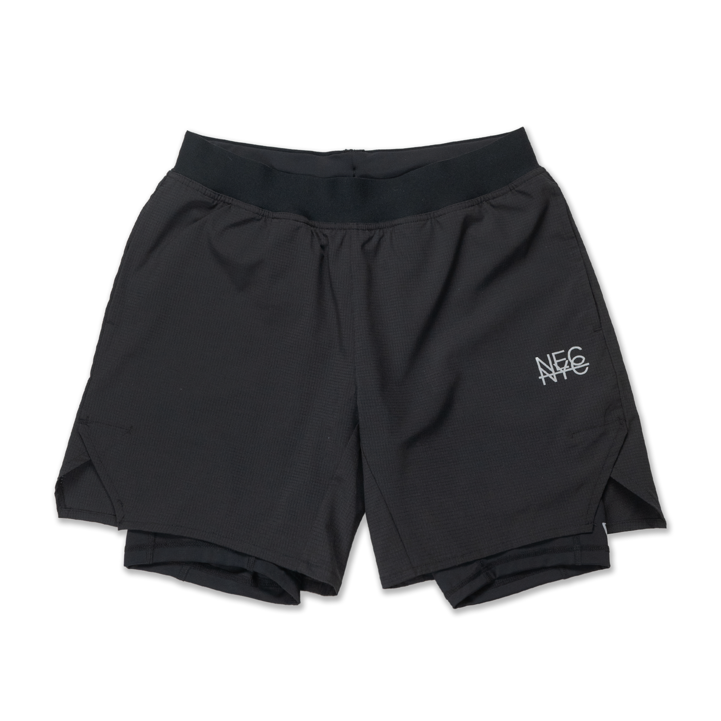 New Era City Sport Black Layered Shorts