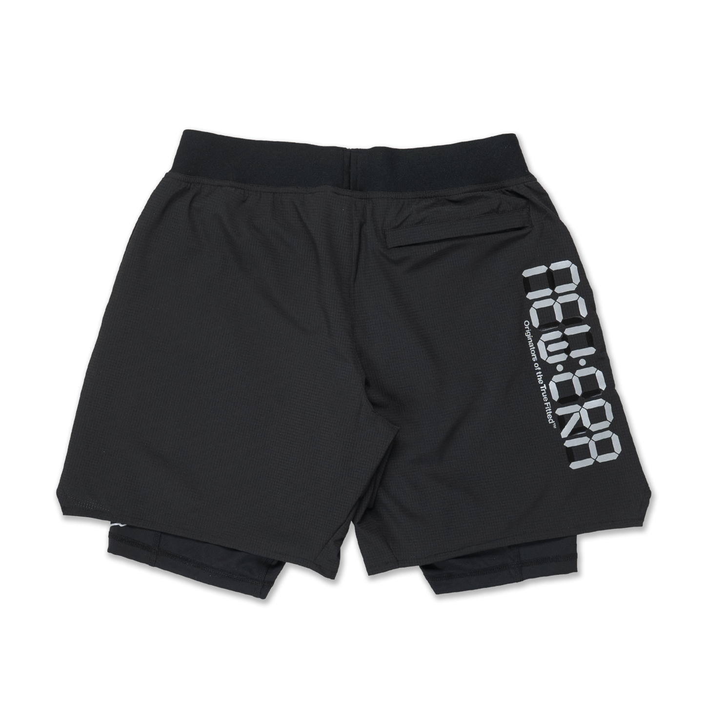 New Era City Sport Black Layered Shorts