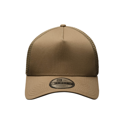 9FORTY A-Frame Trucker Basic Khaki Snapback