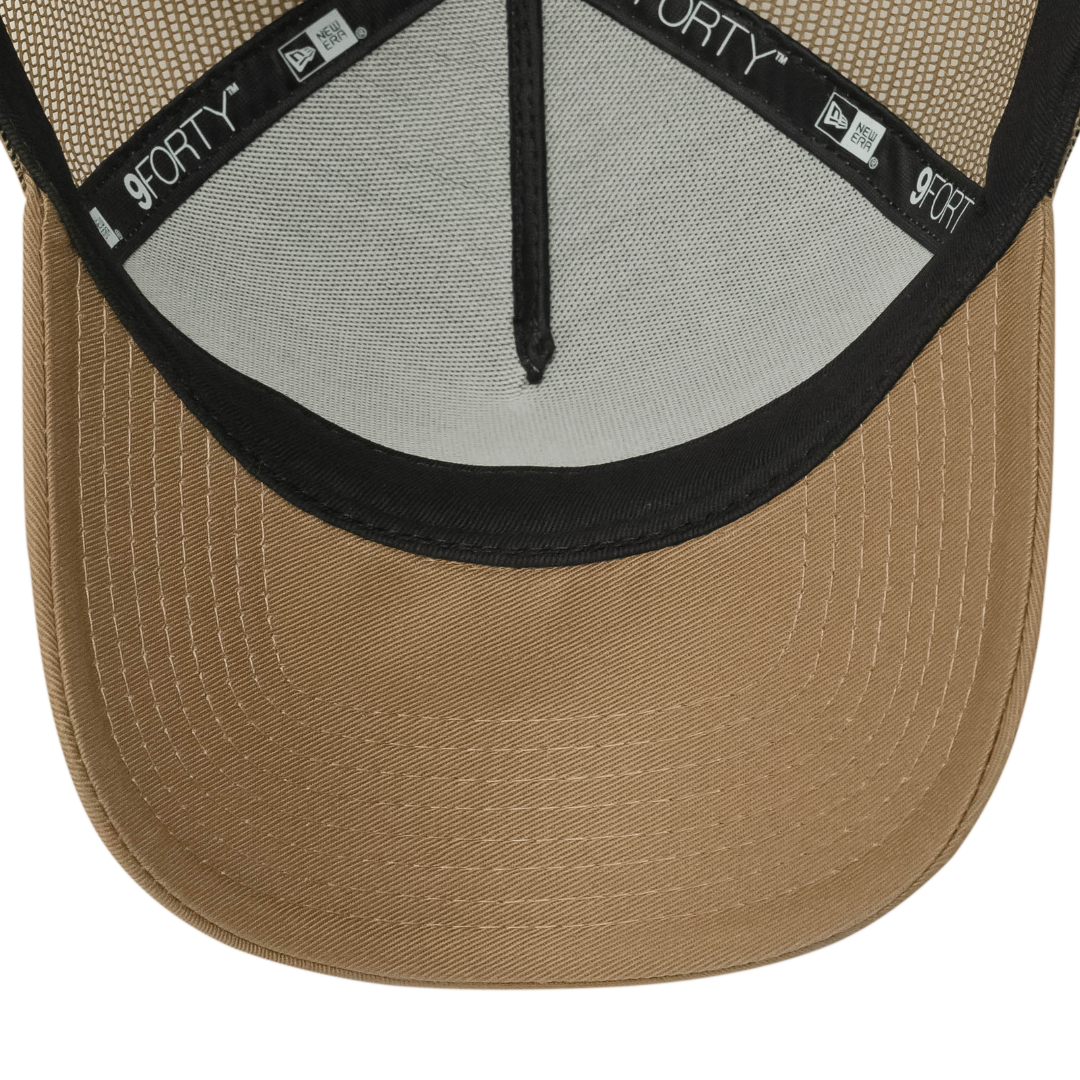 9FORTY A-Frame Trucker Basic Khaki Snapback