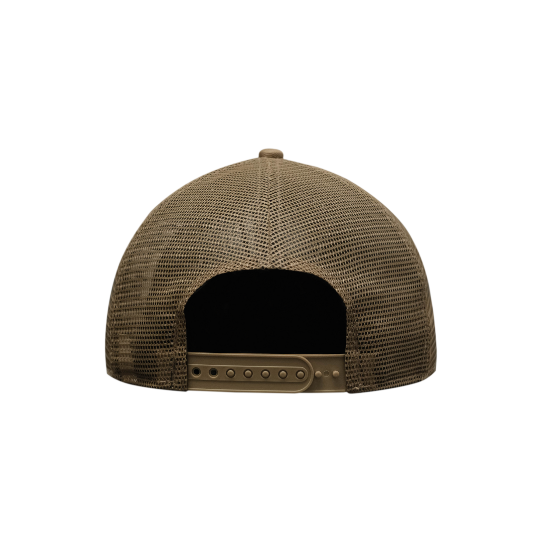 9FORTY A-Frame Trucker Basic Khaki Snapback