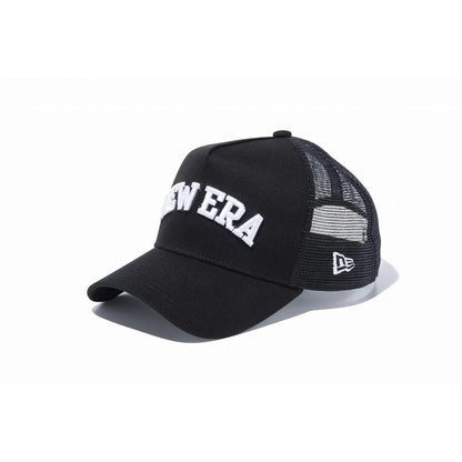 9FORTY A-Frame Trucker Golf Arch Logo Black Snapback