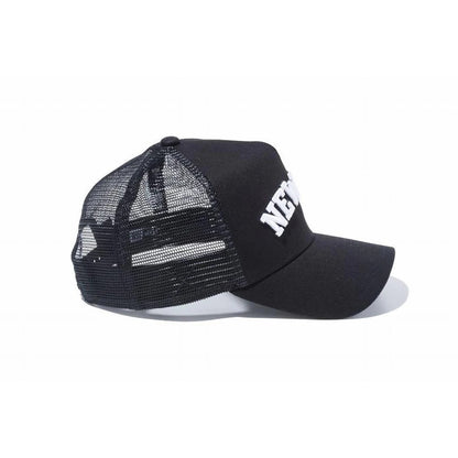 9FORTY A-Frame Trucker Golf Arch Logo Black Snapback