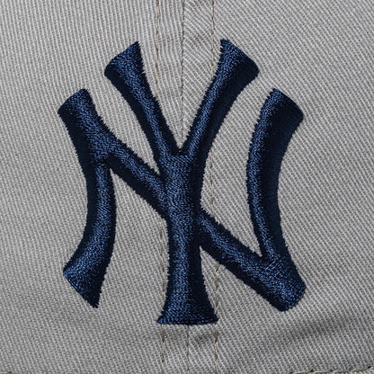 9TWENTY New York Yankees Washed Pebble Navy Adjustable