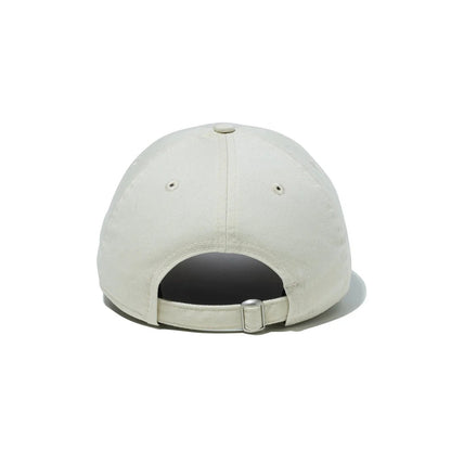 9TWENTY Mini Logo Washed Ivory Adjustable