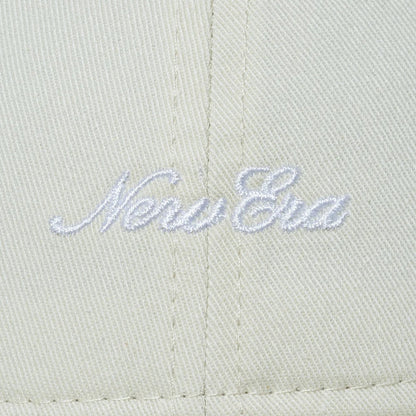 9TWENTY Mini Logo Washed Ivory Adjustable