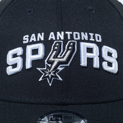 9FORTY San Antonio Spurs NBA Black Adjustable