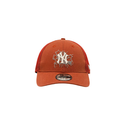 9FORTY Trucker New York Yankees Graduation Red Brown Snapback