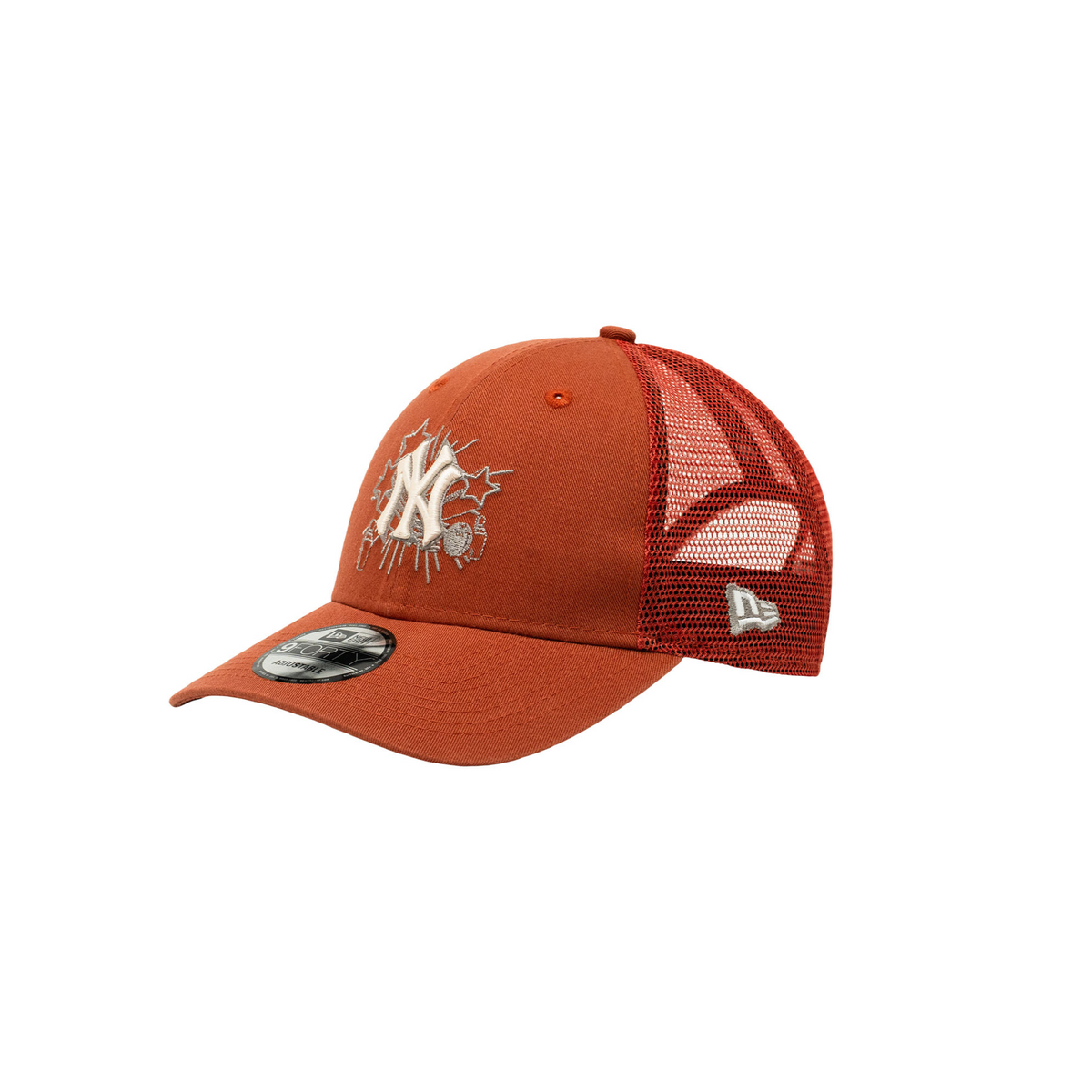 9FORTY Trucker New York Yankees Graduation Red Brown Snapback