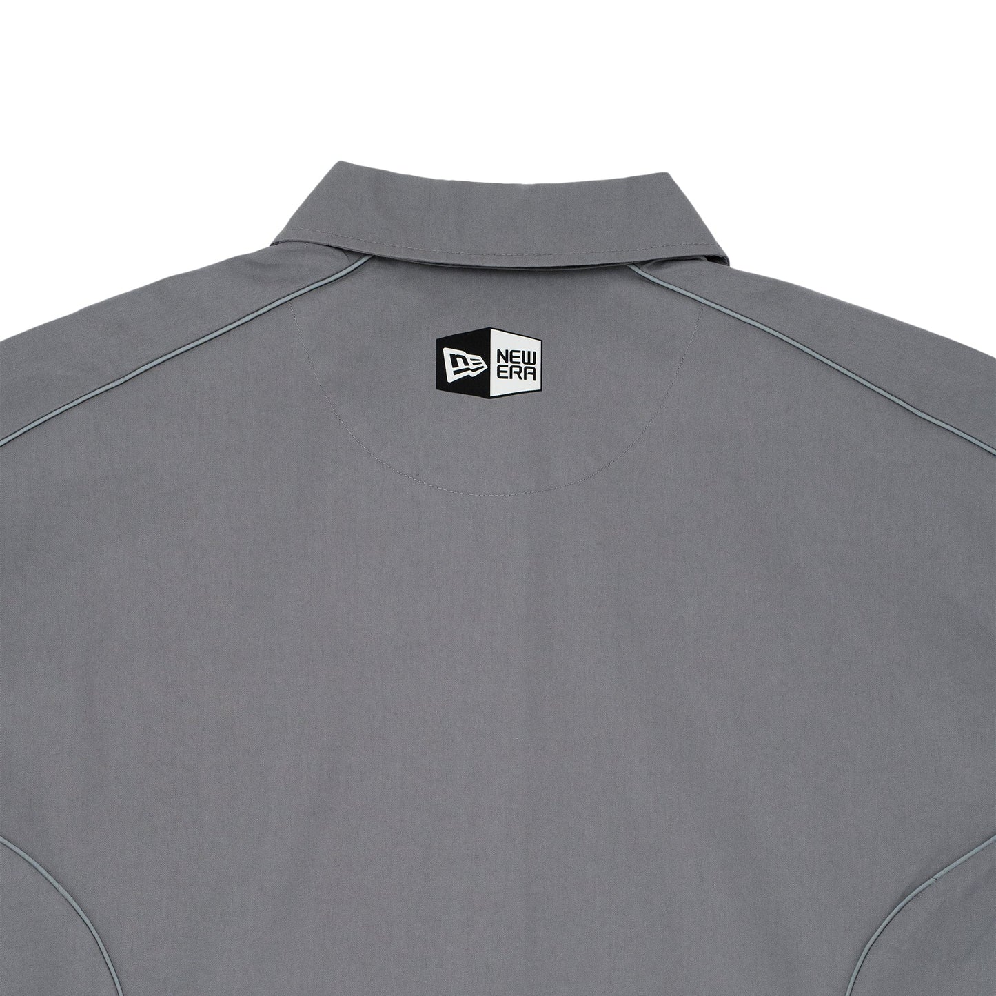 New Era Racing Grey Short Sleeve Woven Shirt