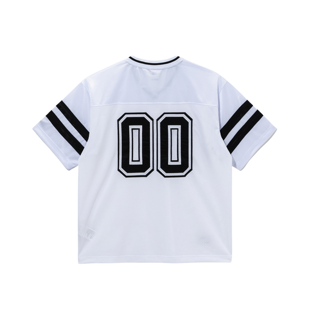 New Era Retro Sports White Mesh Jersey