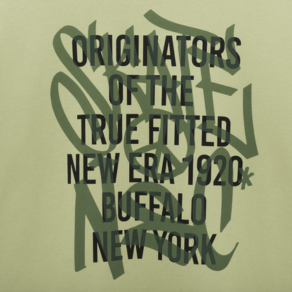 New Era Neon Writing Sage Short Sleeves T-Shirt
