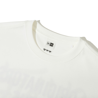 New Era Neon Writing Off White Short Sleeves T-Shirt