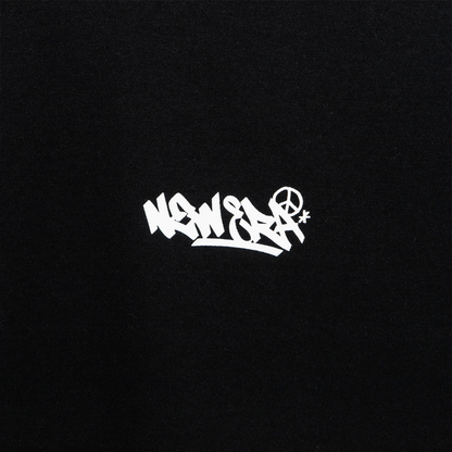 New Era Neon Writing Black Short Sleeves T-Shirt