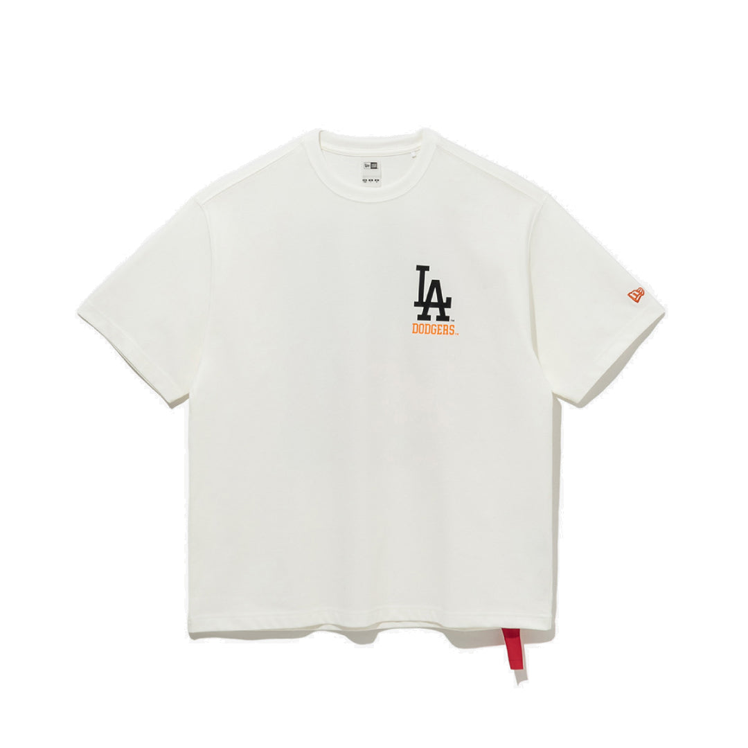 Los Angeles Dodgers MLB Poster White Short Sleeve T-Shirt