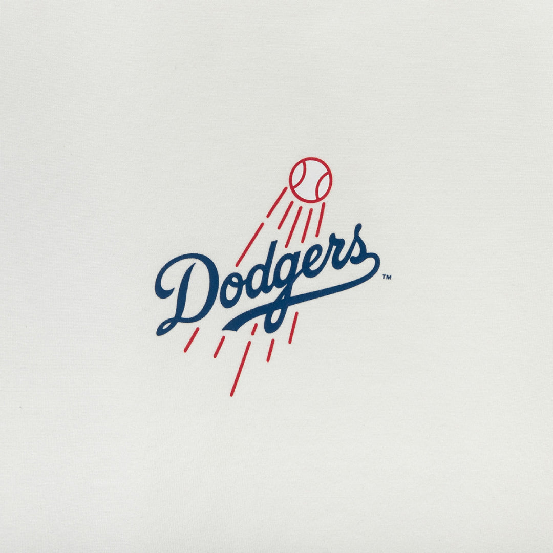 Los Angeles Dodgers MLB Cheering Food White Short Sleeve T-Shirt