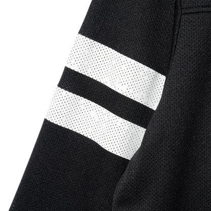 New Era Mesh Water Black Long Sleeve T-Shirt