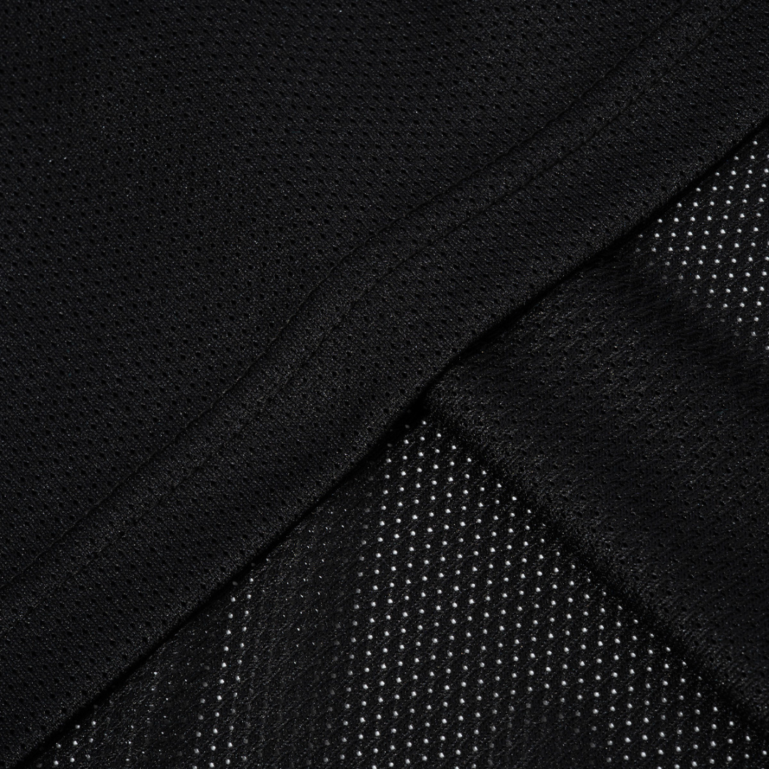 New Era Mesh Water Black Long Sleeve T-Shirt