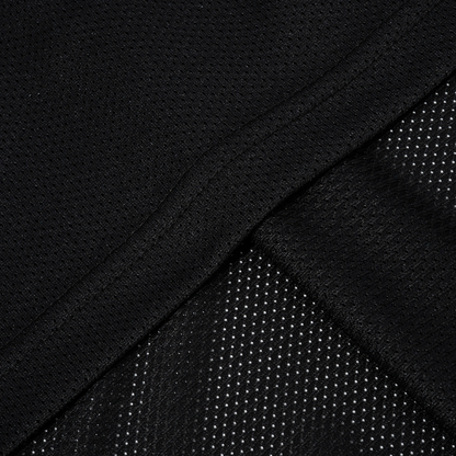 New Era Mesh Water Black Long Sleeve T-Shirt