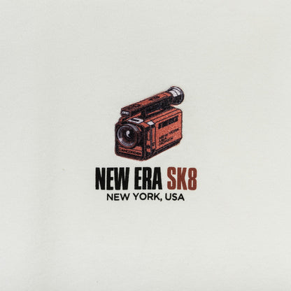 New Era Vintage Cam White Short Sleeve T-Shirt