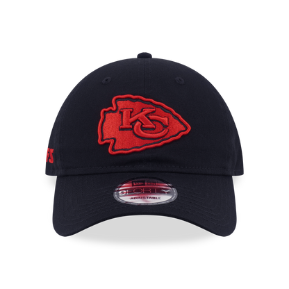 9FORTY Unstructured Kansas City Chiefs NFL Historic Black Adjustable