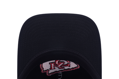 9FORTY Unstructured Kansas City Chiefs NFL Historic Black Adjustable