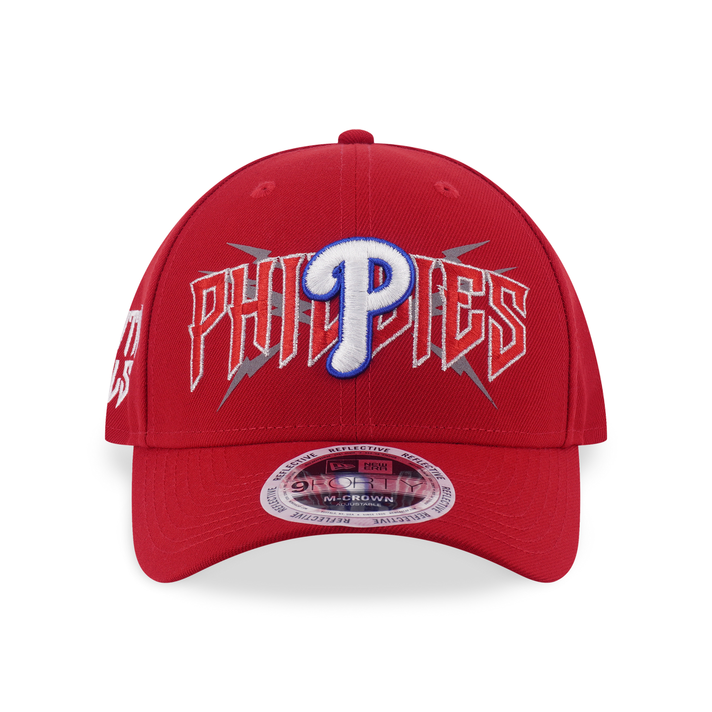 9FORTY M-Crown Philadelphia Phillies Rebellious Resistance Scarlet Adjustable