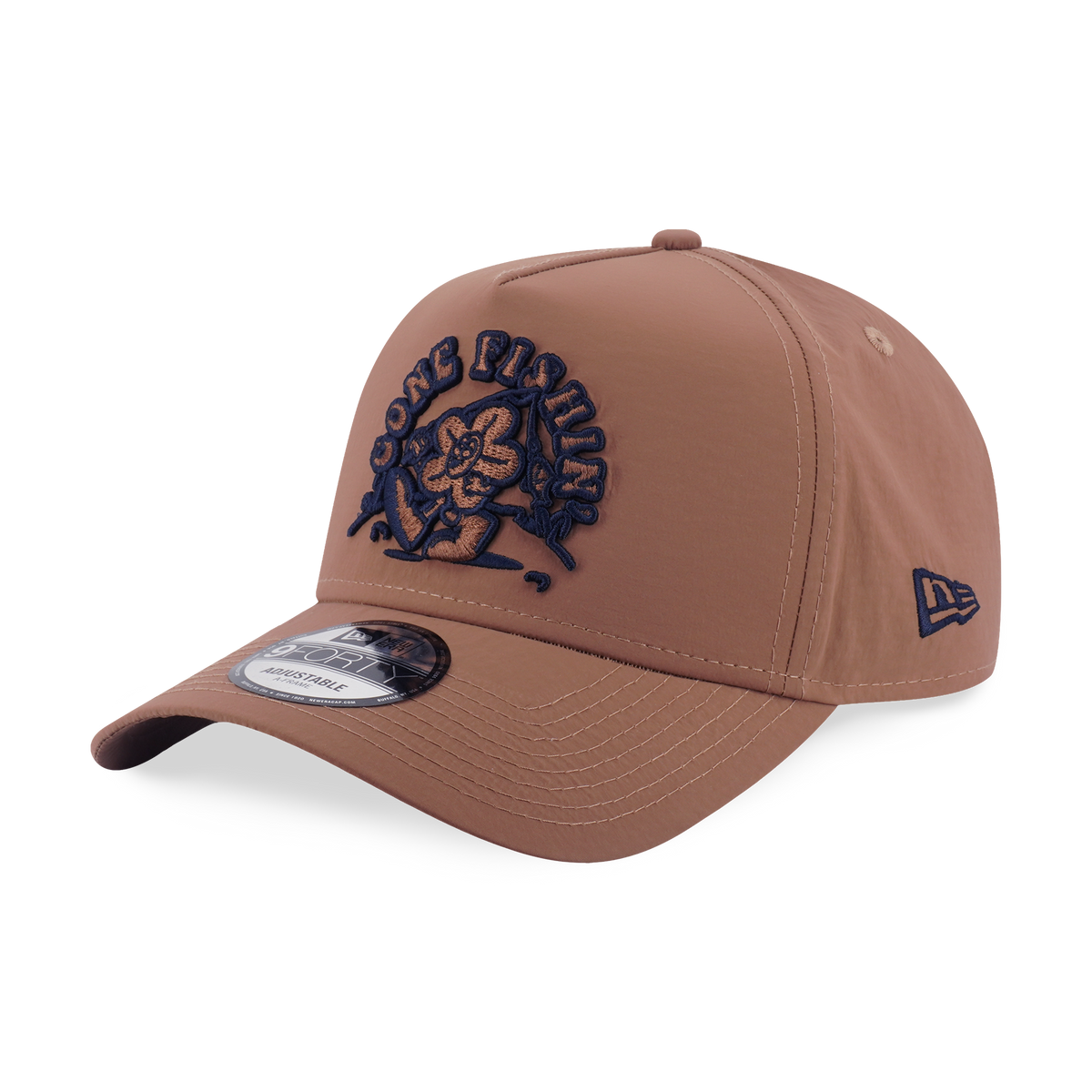9FORTY A-Frame New Era Outdoor Fish Net Khaki Adjustable
